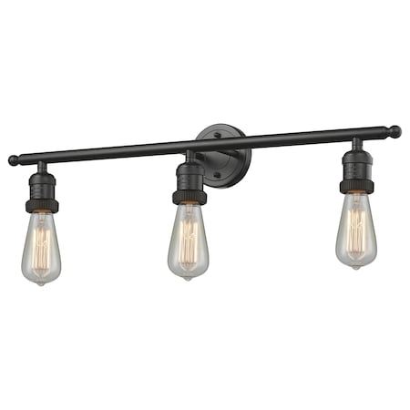 Bare Bulb 3 Light Wall Bracket